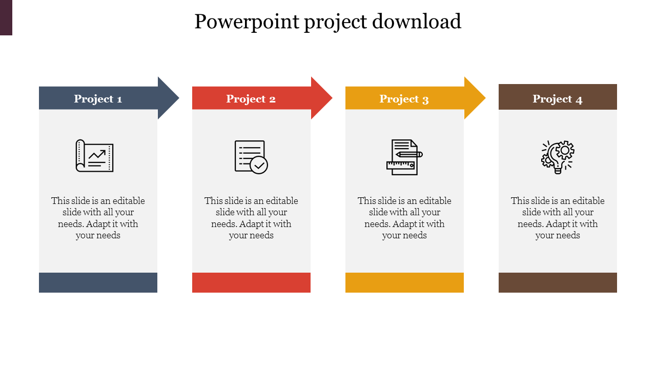 Creative PowerPoint Project Download Templates
